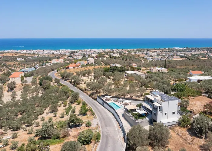 Villa 3As 3Bd Villa, Heated Pool, Sauna & Gym Rethymno